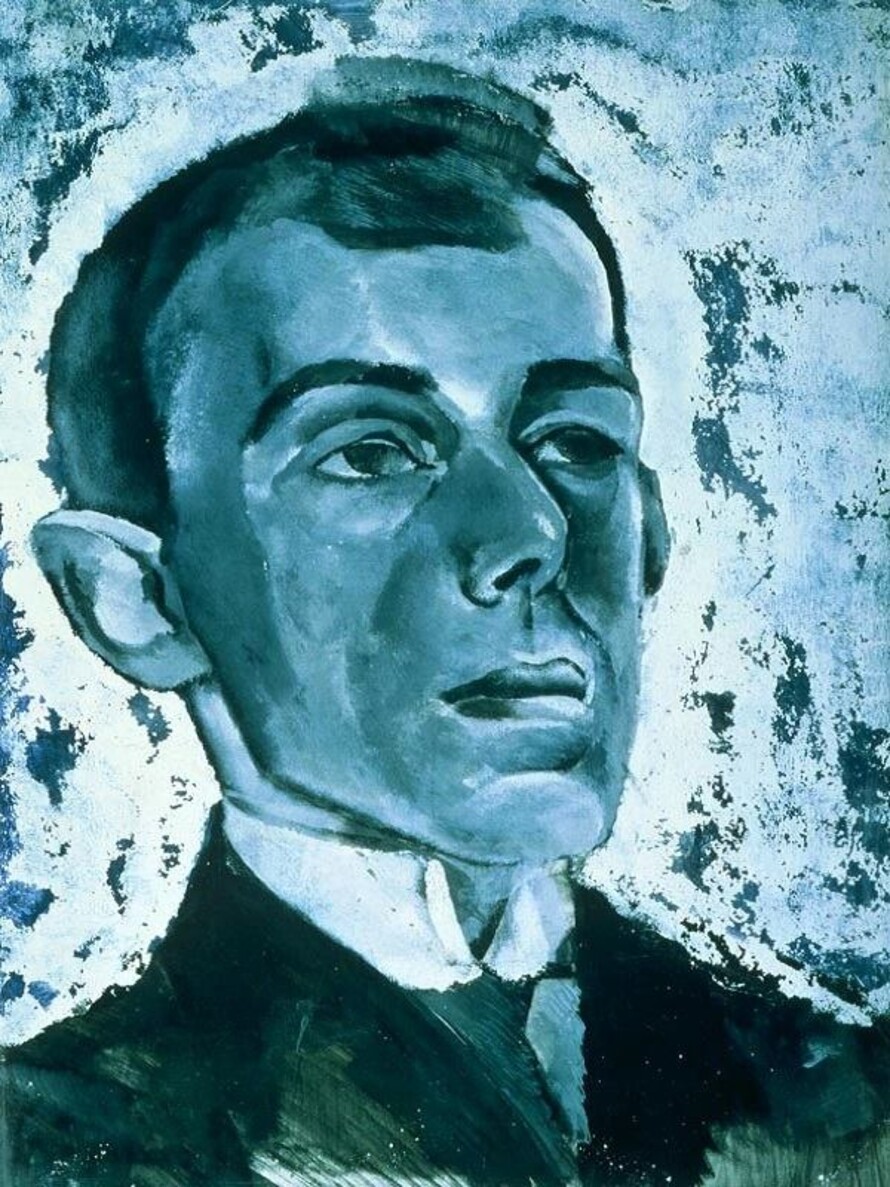 Лев Бруни портрет Мандельштама